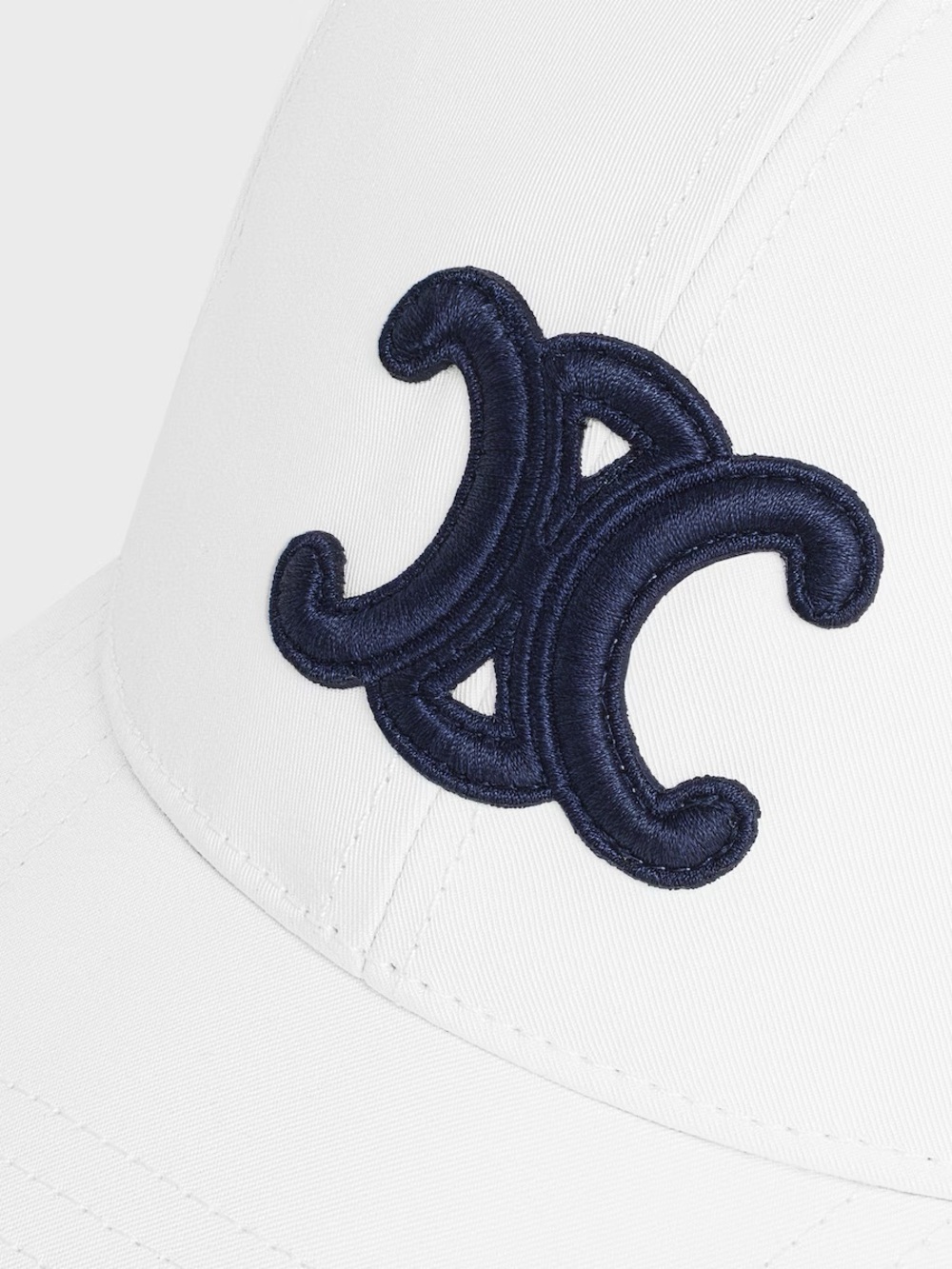 NWOT- CELINE TRIOMPHE BASEBALL CAP IN COTTON SIZE MEDIUM - Picture 5 of 5